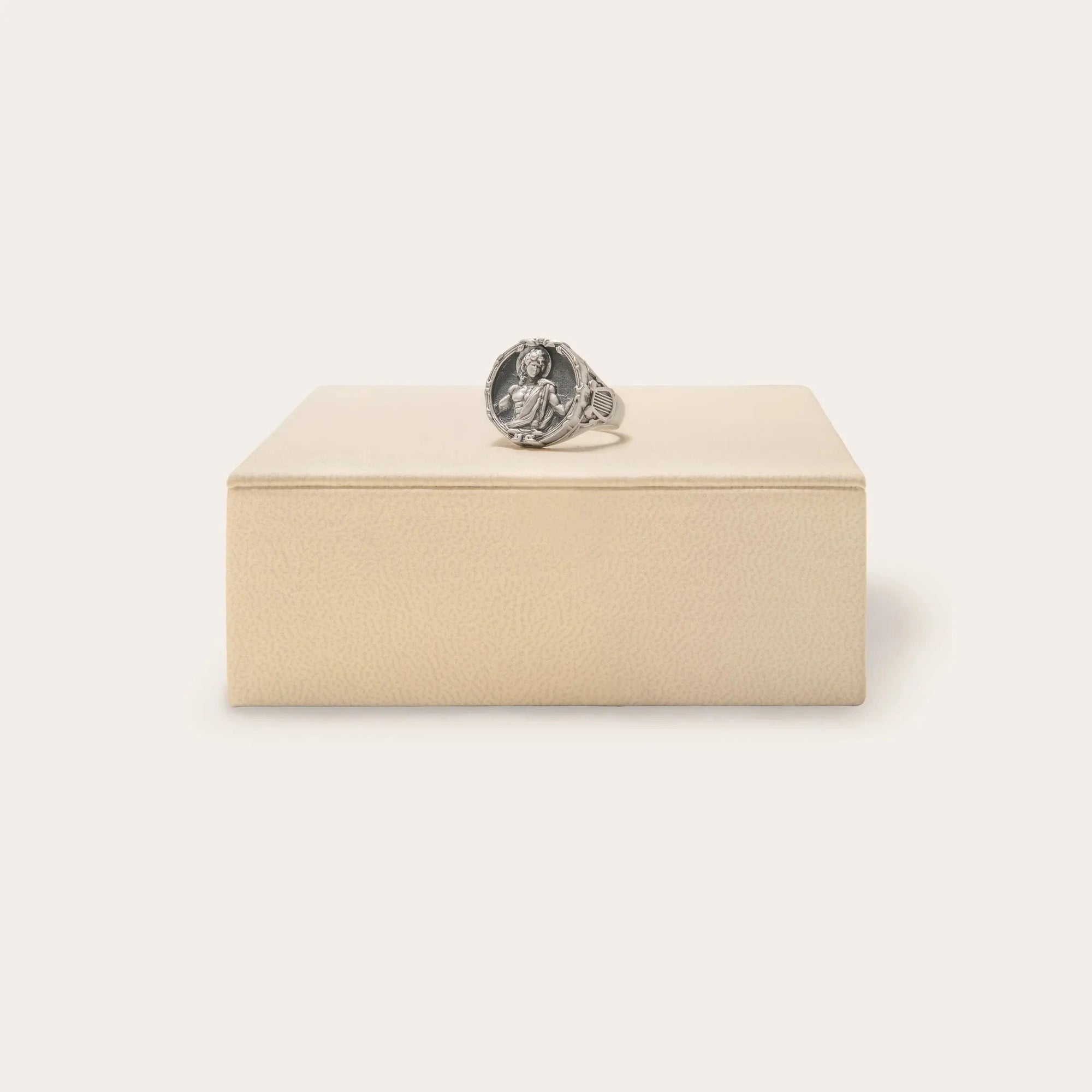 Awe Inspired - Gunmetal Apollo Ring - Oxidized 925 Sterling Silver