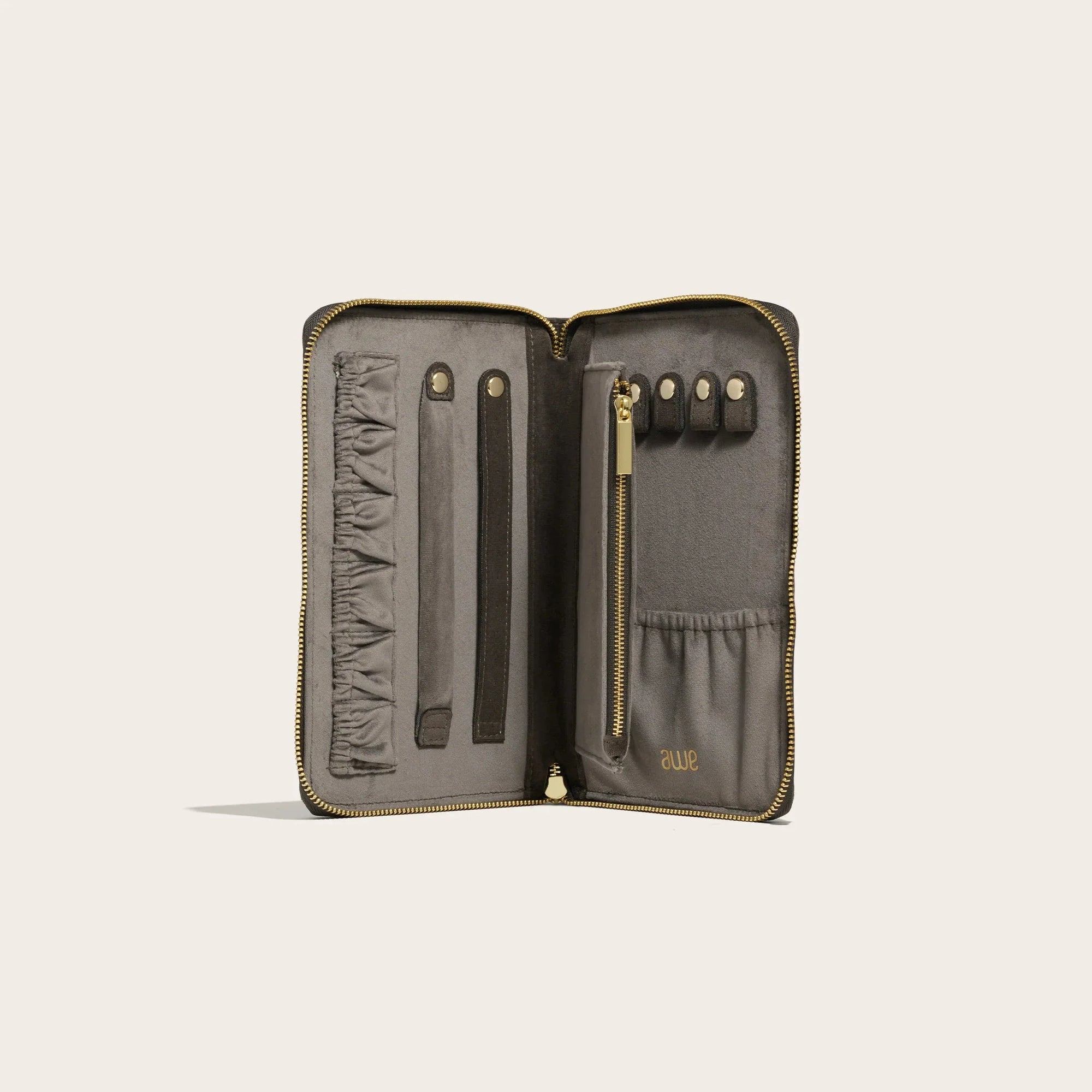 Awe Inspired - Awe Microsuede Travel Jewelry Case -