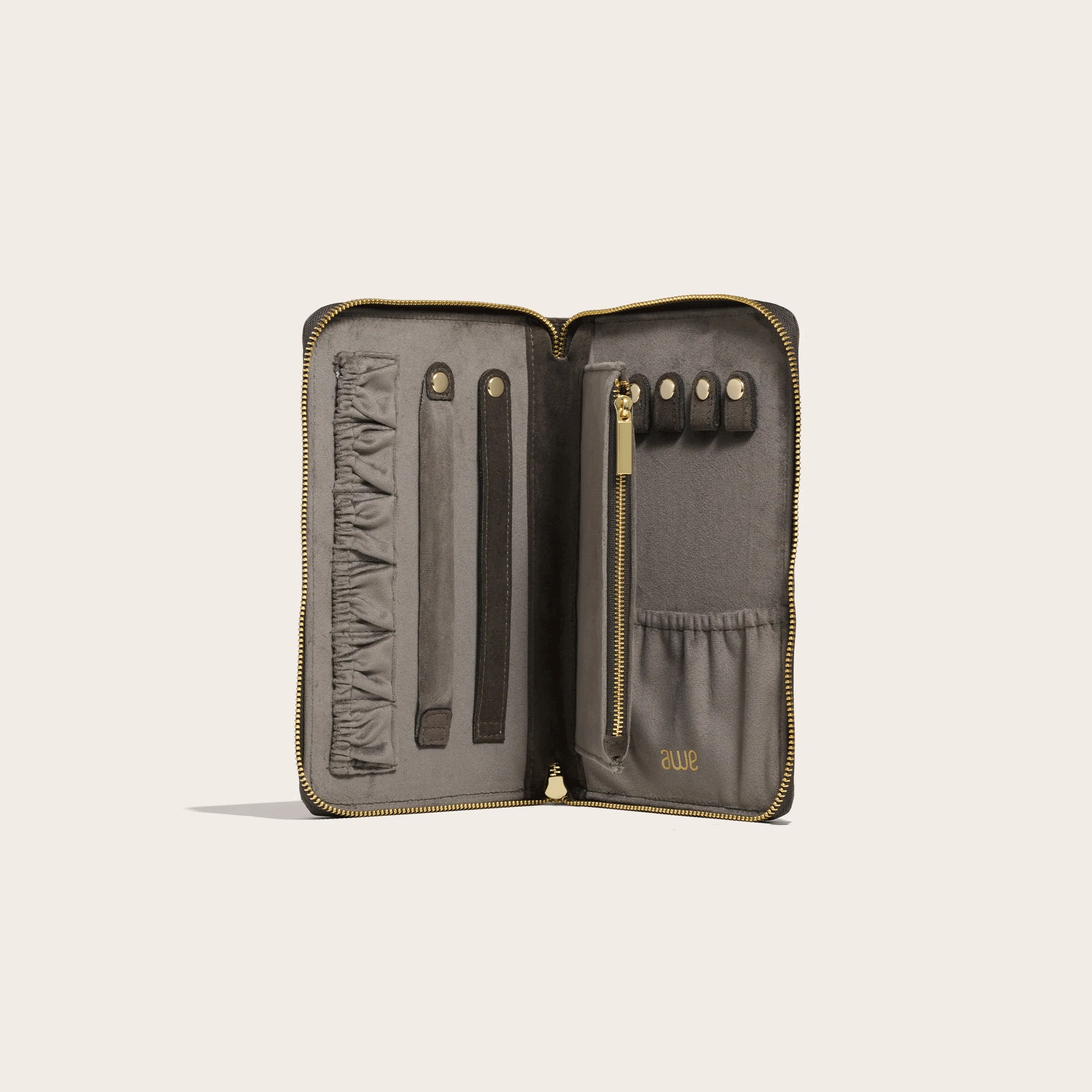 Awe Inspired - Awe Microsuede Travel Jewelry Case -