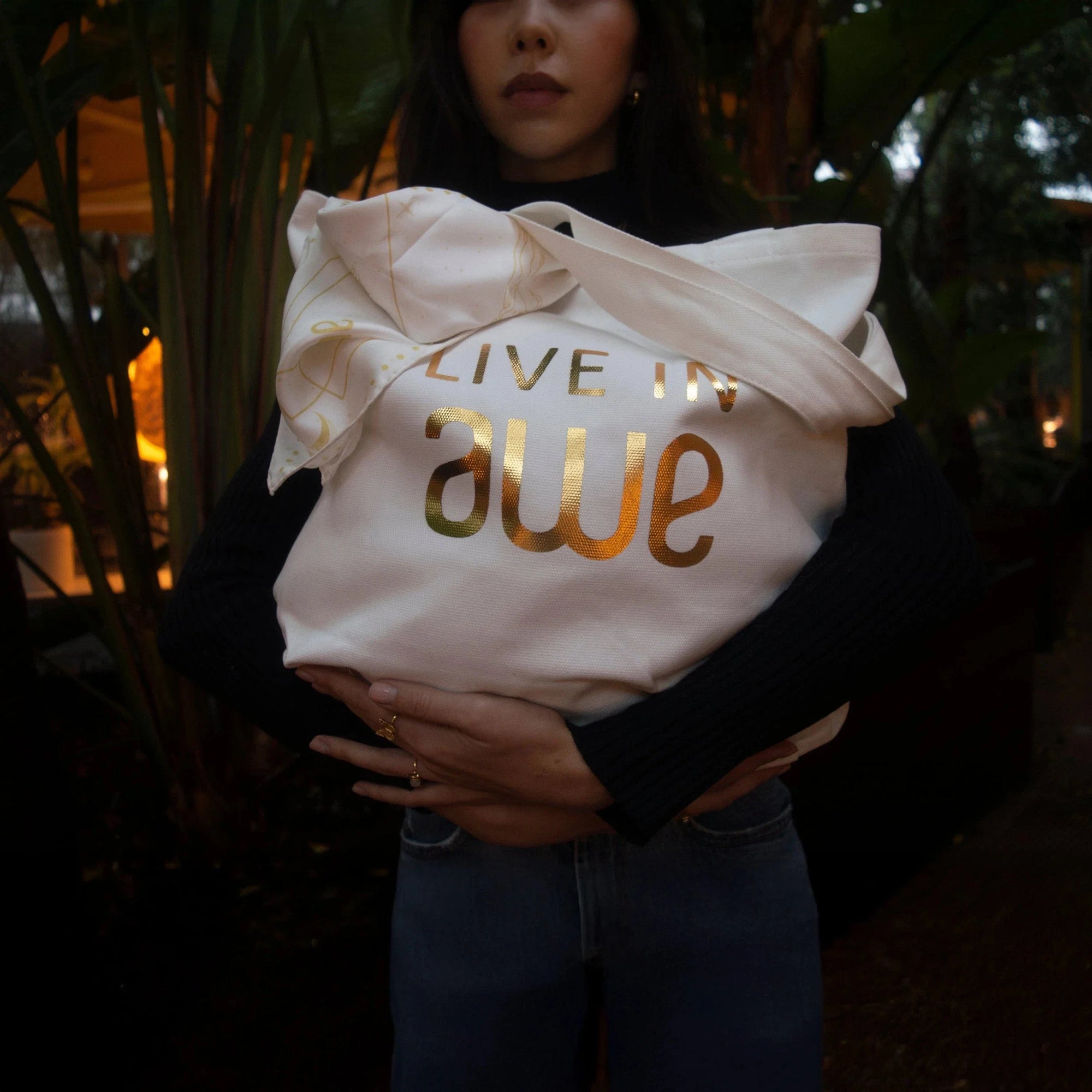 Awe Inspired - Live in Awe Tote -