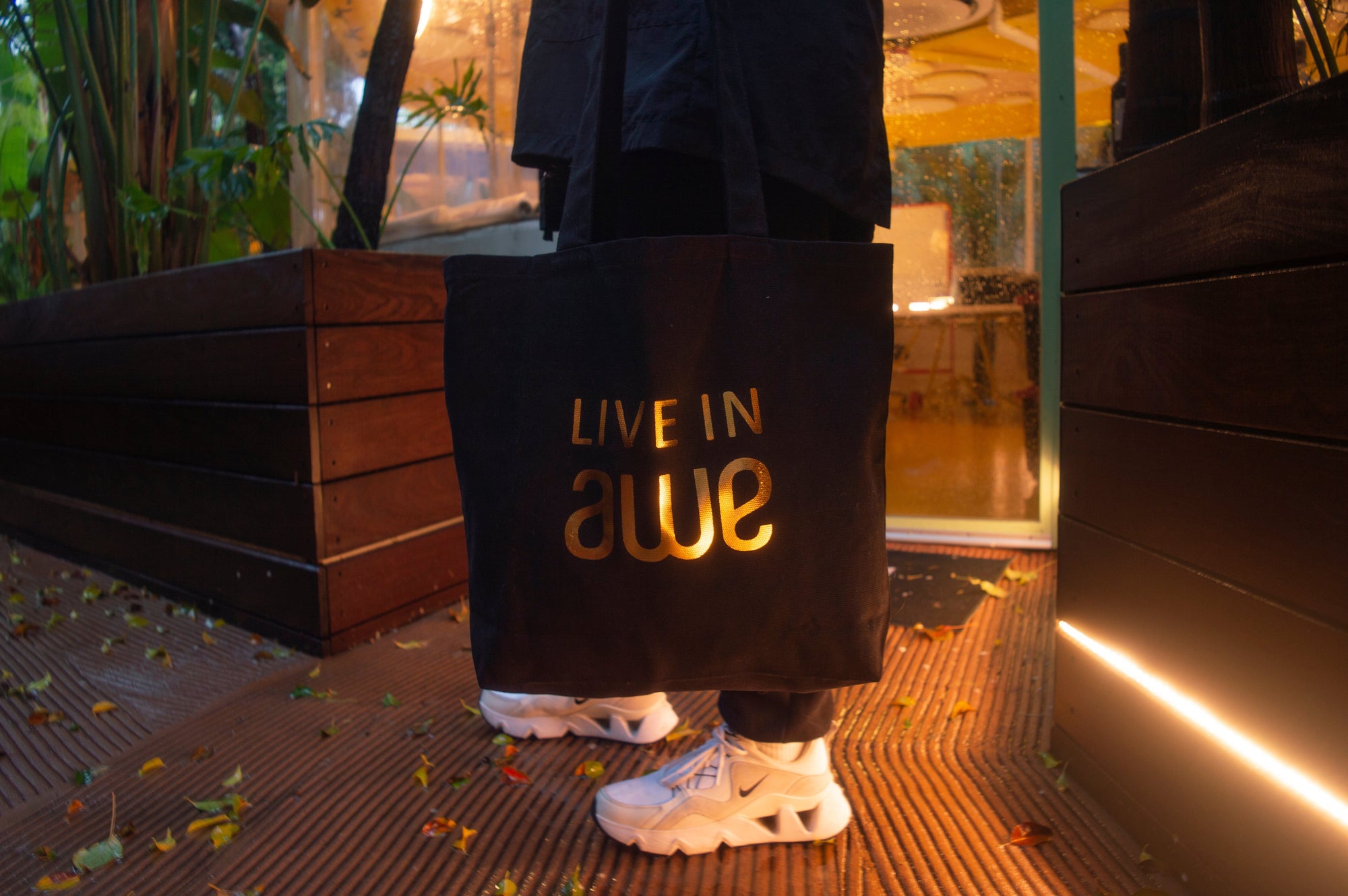 Awe Inspired - Live in Awe Tote -
