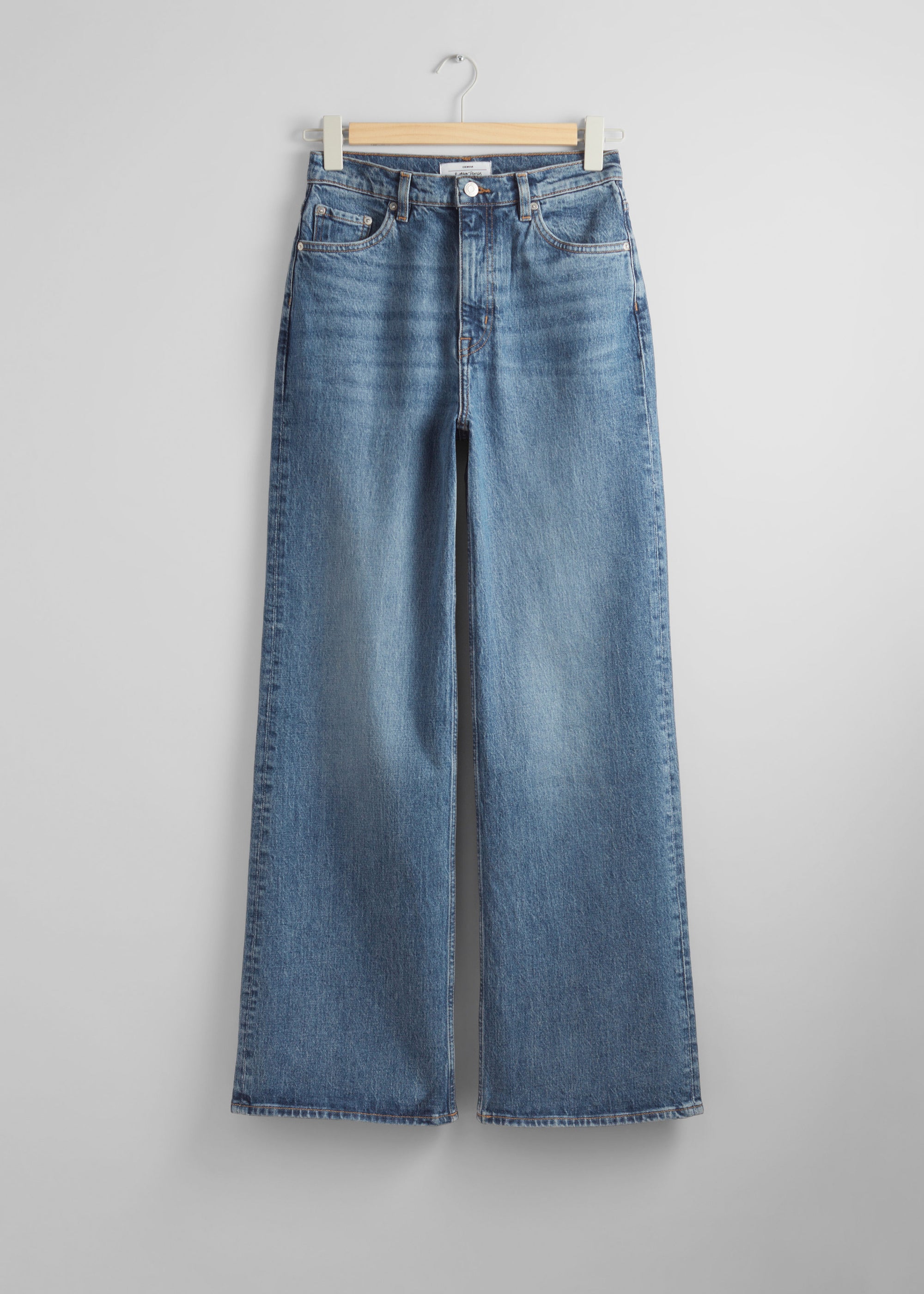 & Other Stories - Wide Cut Jeans - Blue -