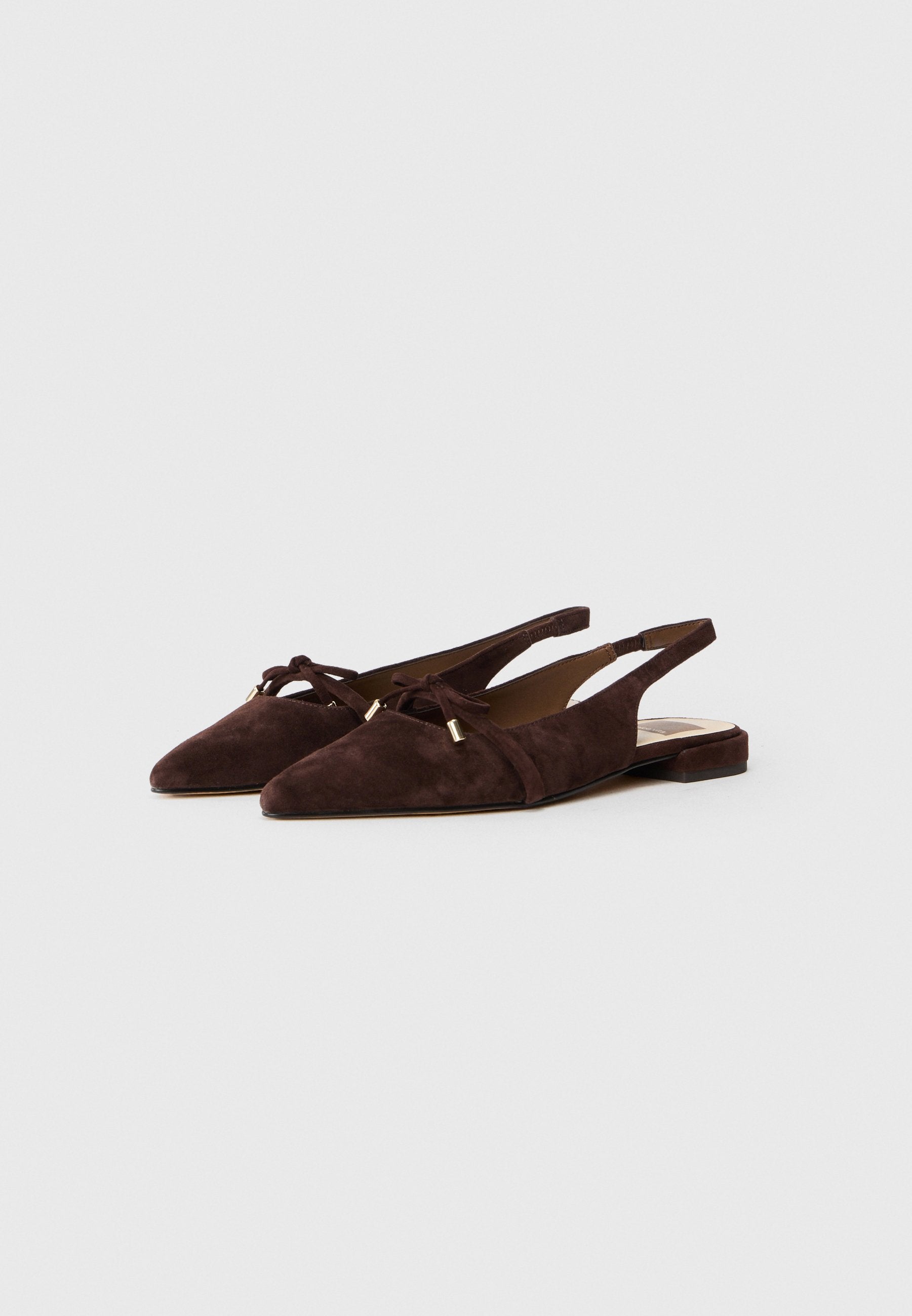 Dolce Vita - Payge Slingback Flats - Mahogany -