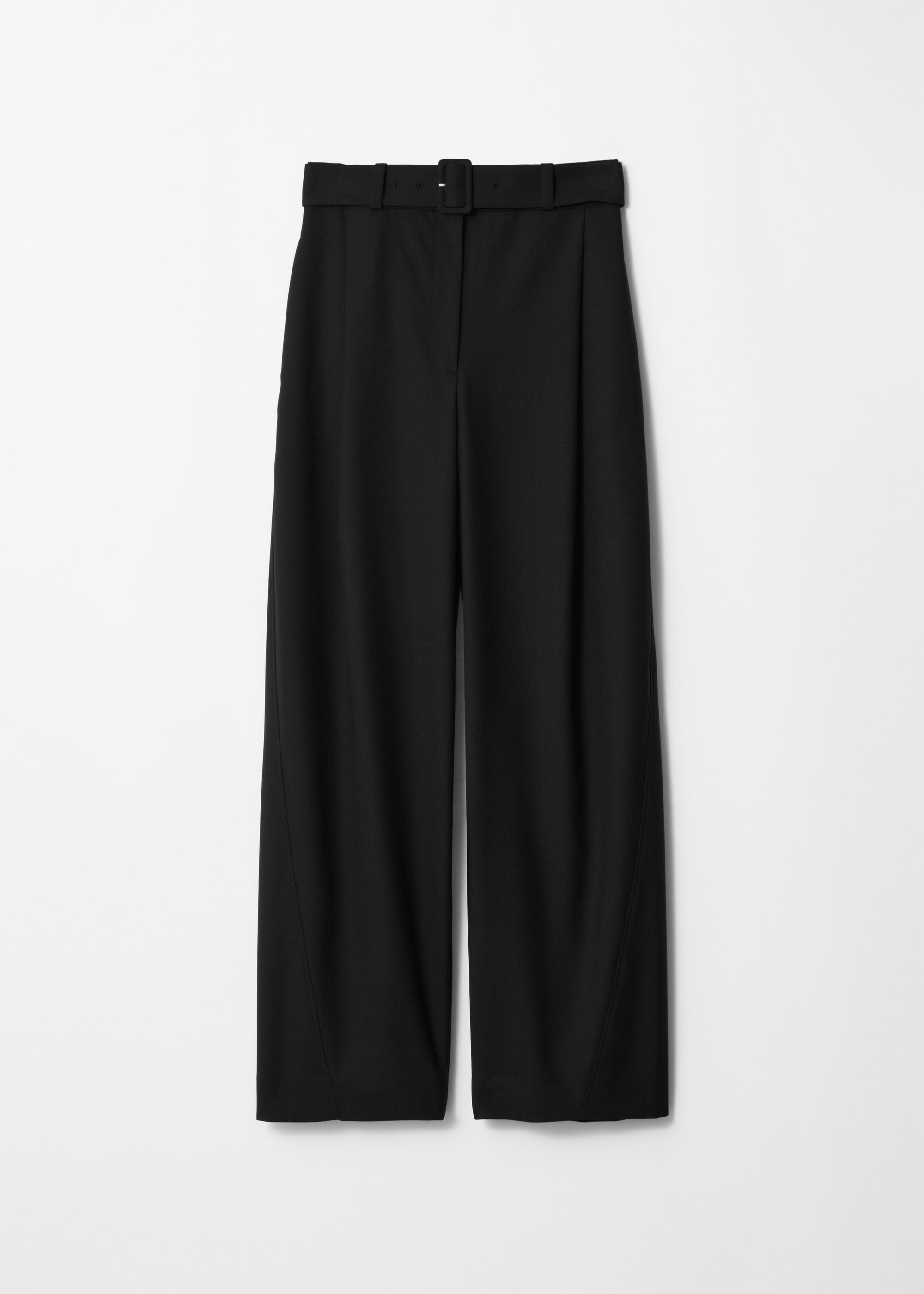 & Other Stories - Anna Wool Trouser - Black -