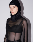 SAEMDI - FUZZY KNIT BALACLAVA -