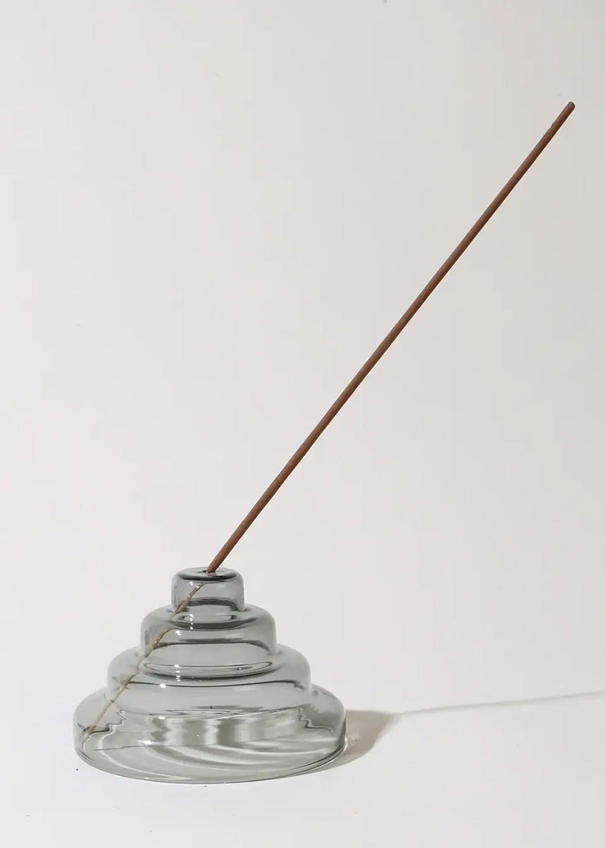 Yield - Glass Meso Incense Holder - Gray -
