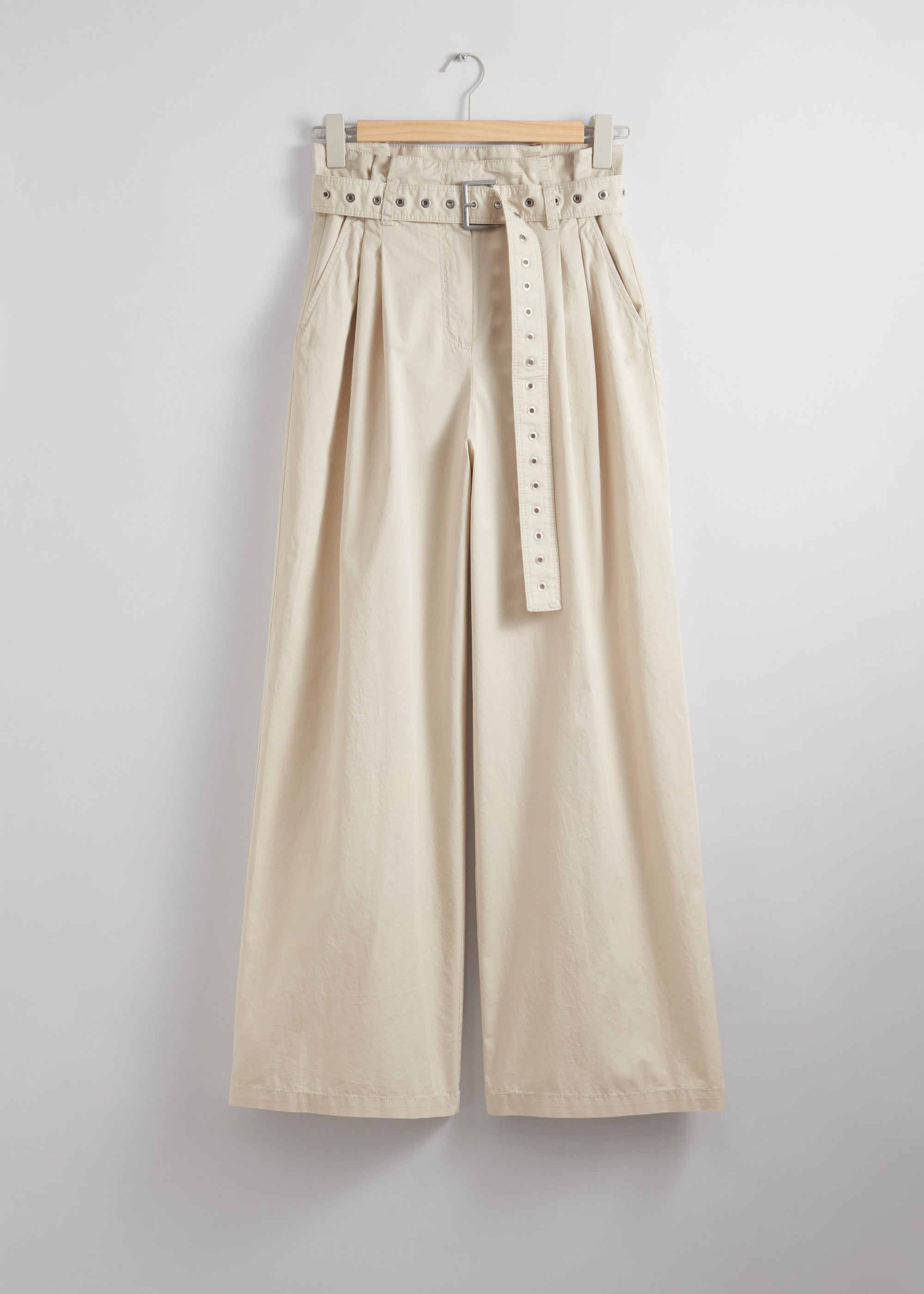 & Other Stories - Marian Trousers - Beige -