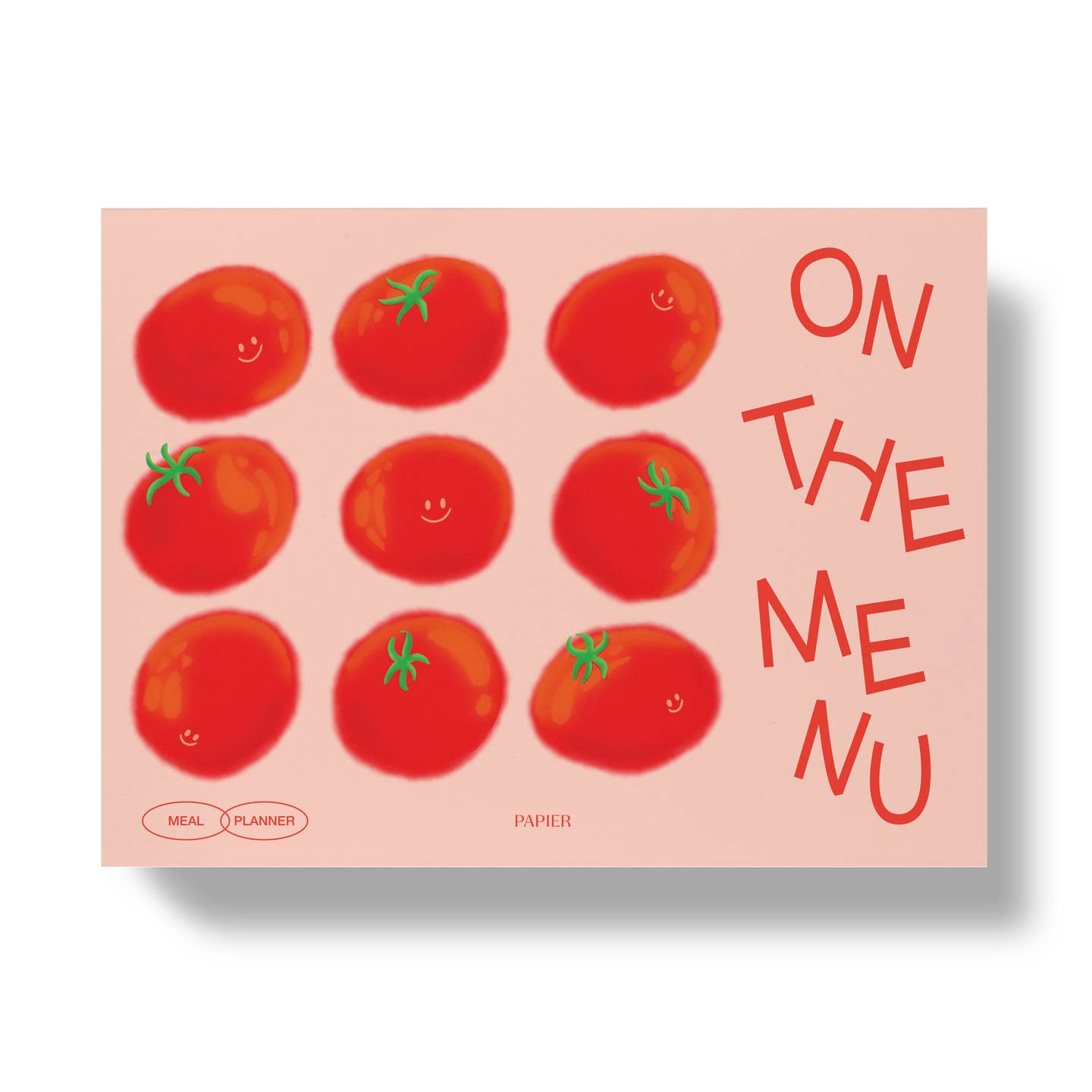 Papier - On The Menu Meal Planner - Tomatoes -