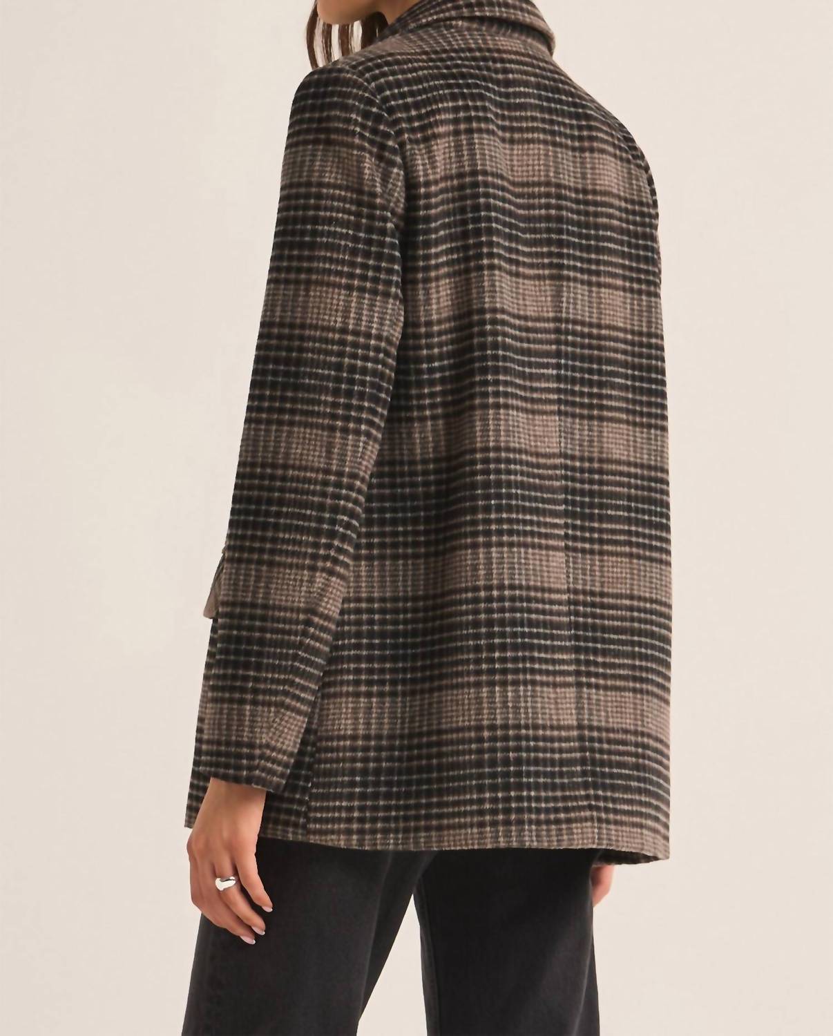 Kingston Relaxed Plaid Blazer