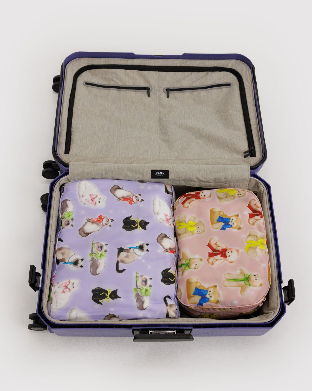 Baggu - Large Packing Cube Set - Fancy Animals -