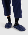 Baggu - Puffy Slippers - Constellation Midnight -