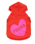 Found My Animal - Big Full Heart Animal Hoodie - Coral/Pink -