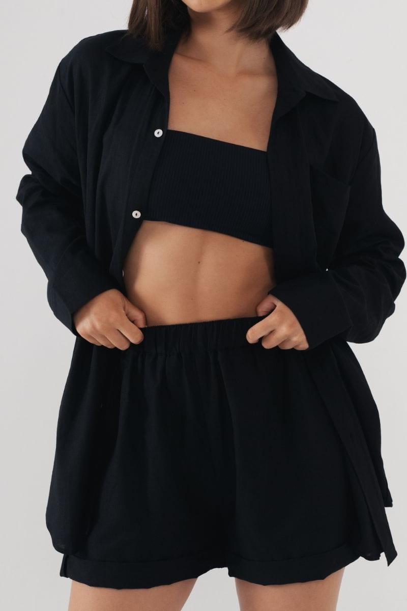Montce - Black Lounge Short -