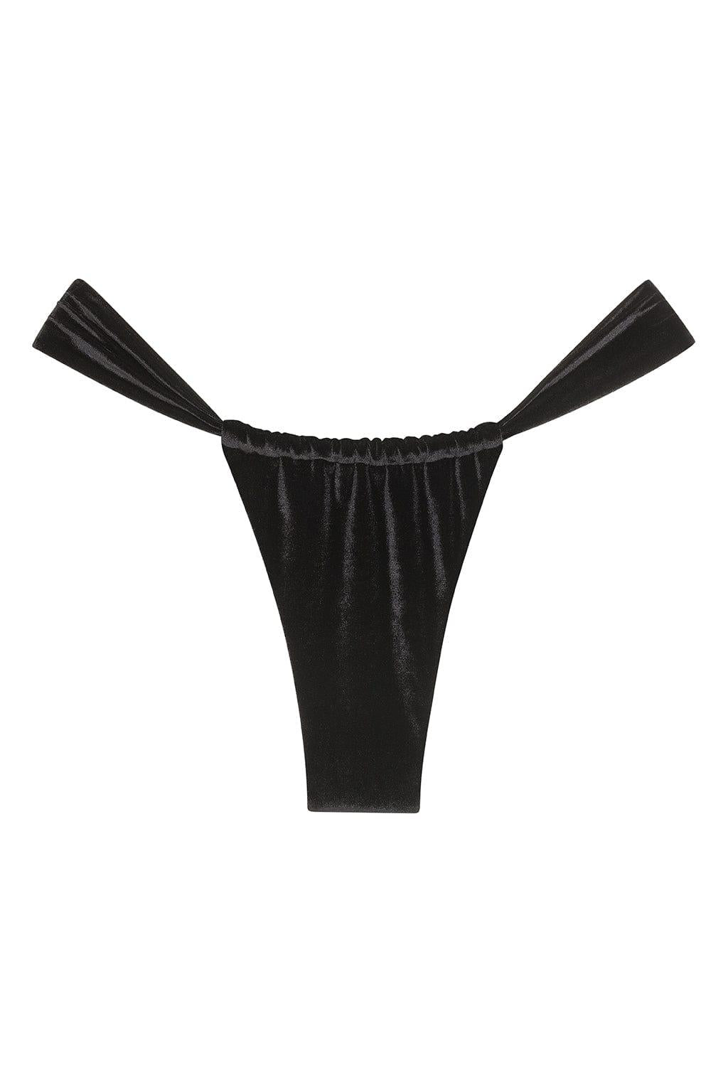 Montce - Black Velvet Sandra Bikini Bottom -