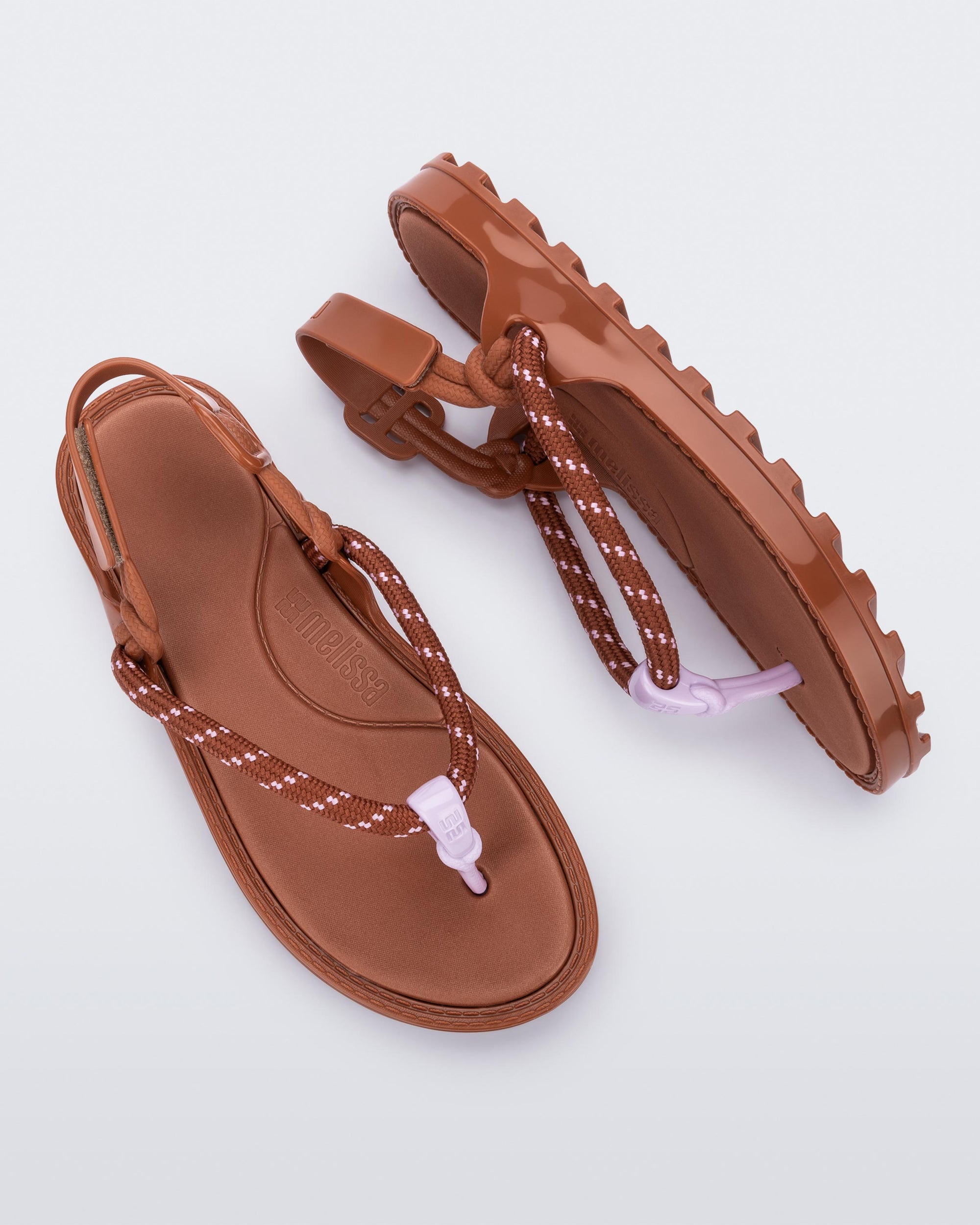 Melissa - Bond Sandal - Brown/Lilac -