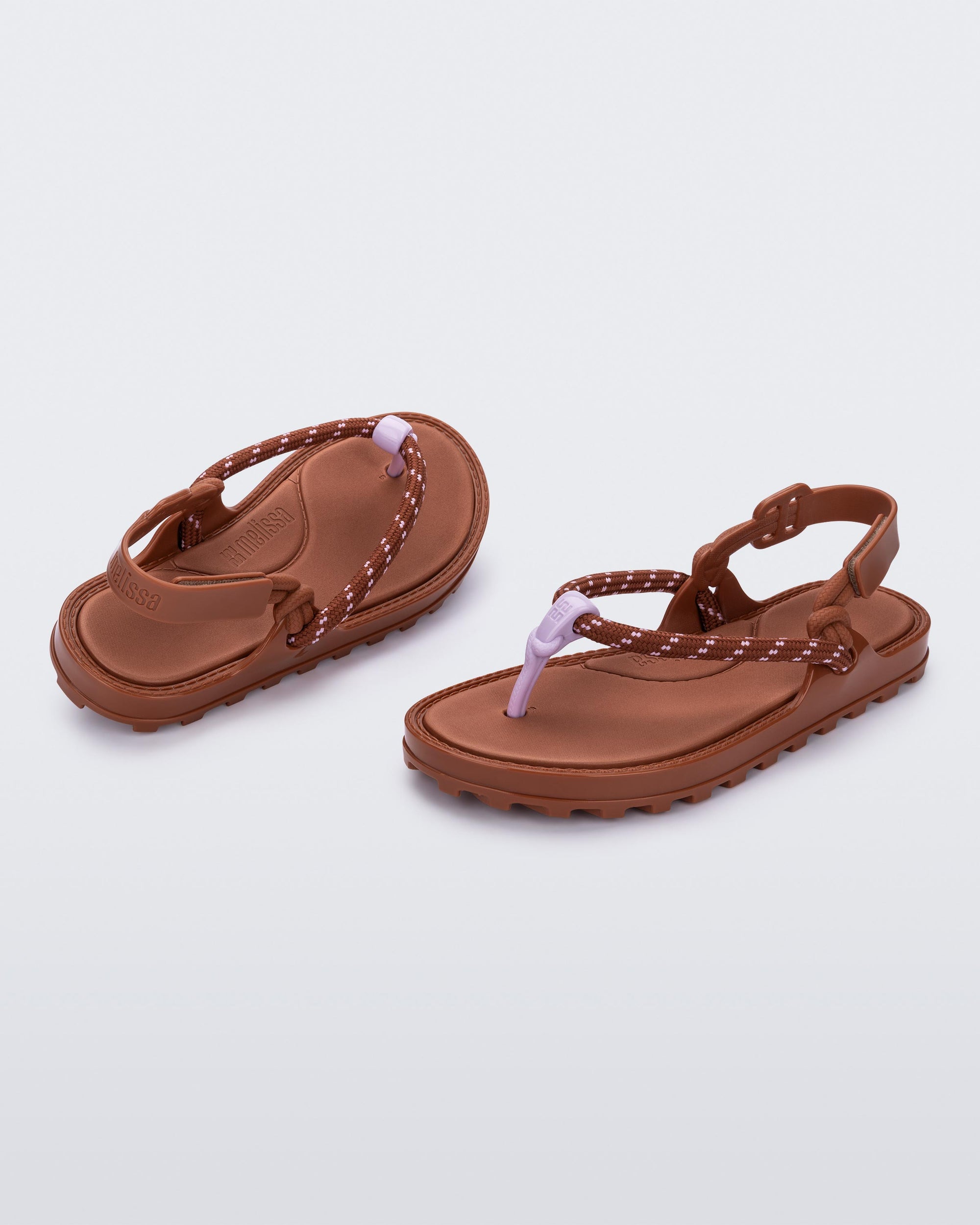 Melissa - Bond Sandal - Brown/Lilac -