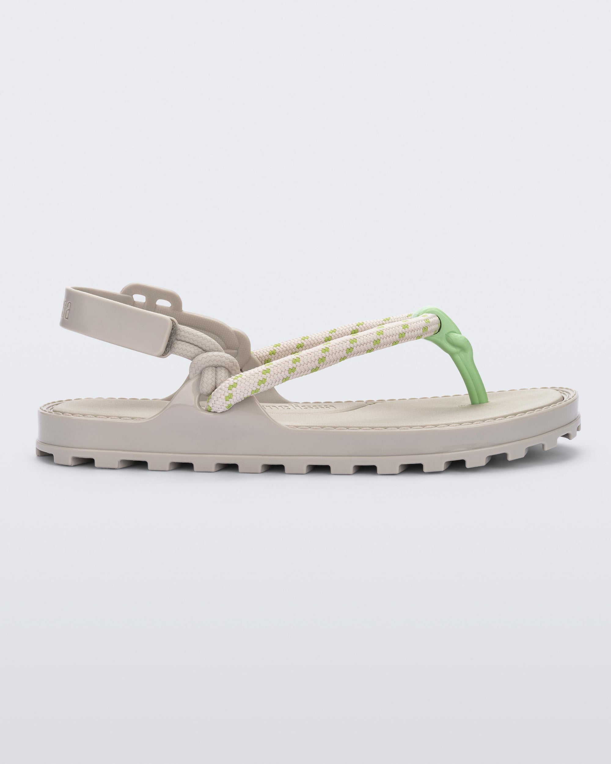 Melissa - Bond Sandal - Beige/Green -