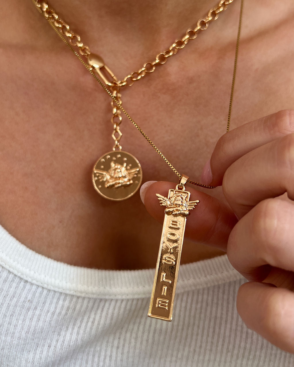 Luv Aj - The Suzi Angel Necklace -