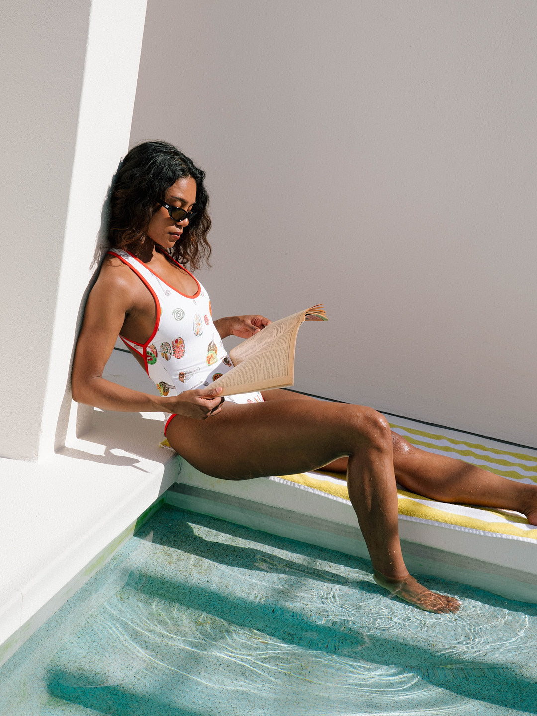 Lisa Says Gah - Bo One Piece - Caviar Dreams White -