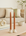 Creative Co. - Twisted Taper Candles - Tan -