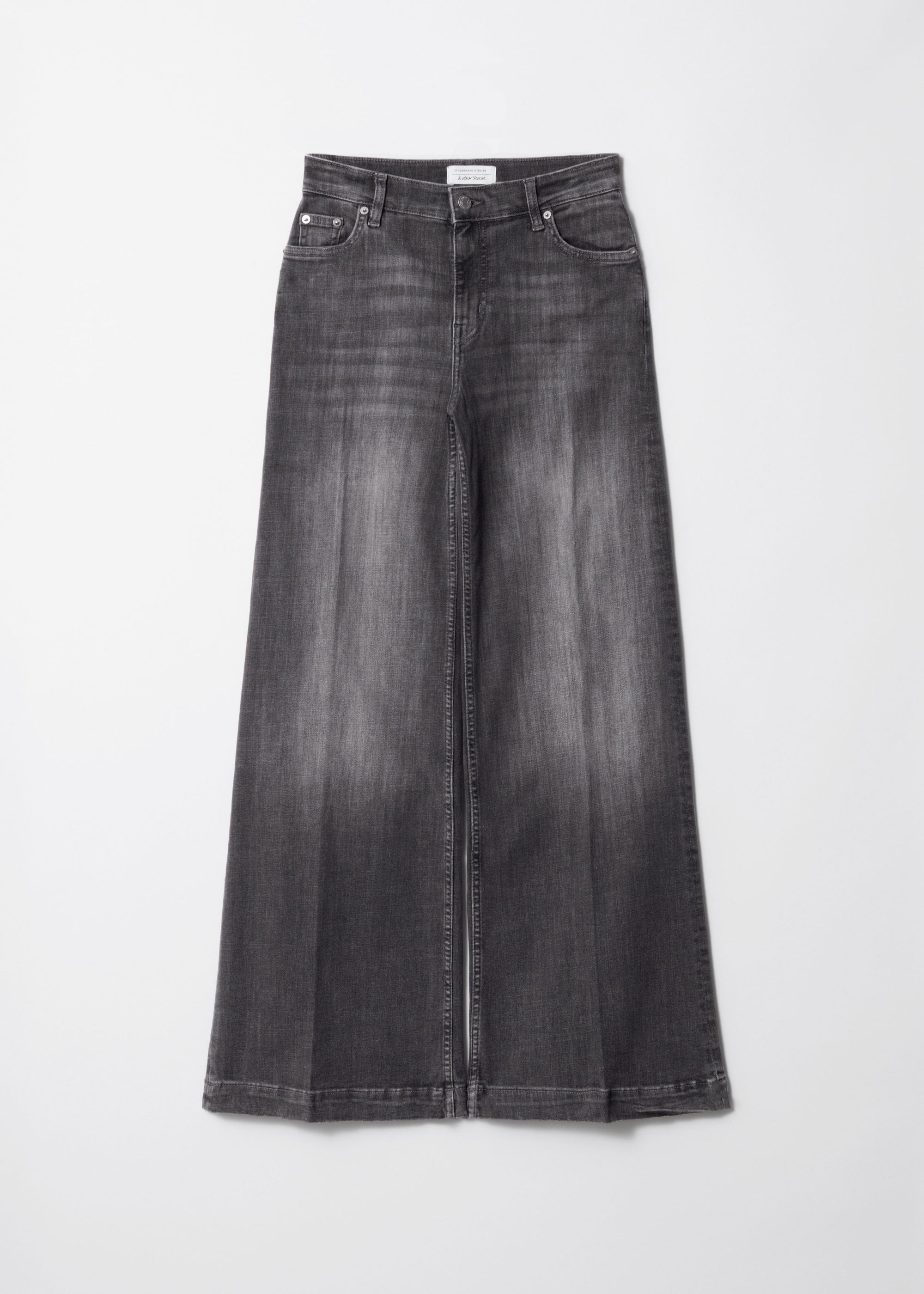 & Other Stories - Hill Stretch Cut Jeans - Black -