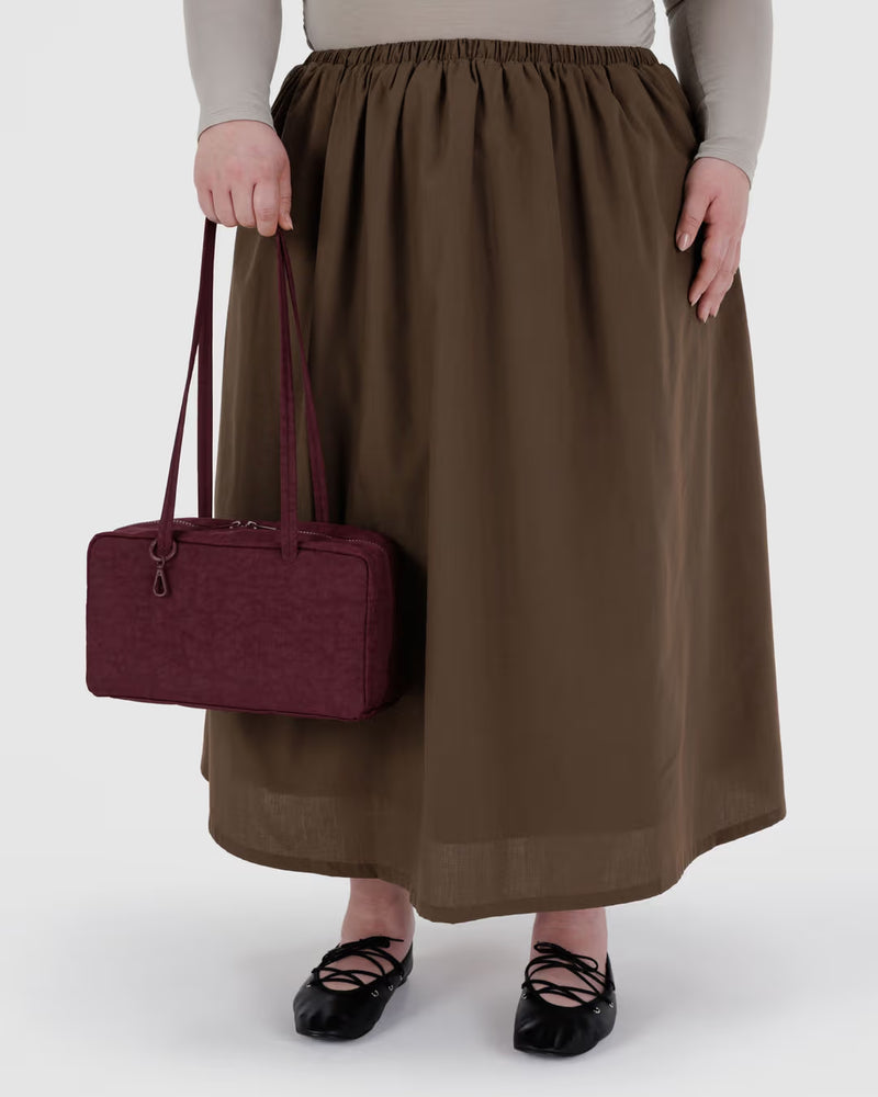 Baggu - Nylon Bowler Bag - Mahogany -