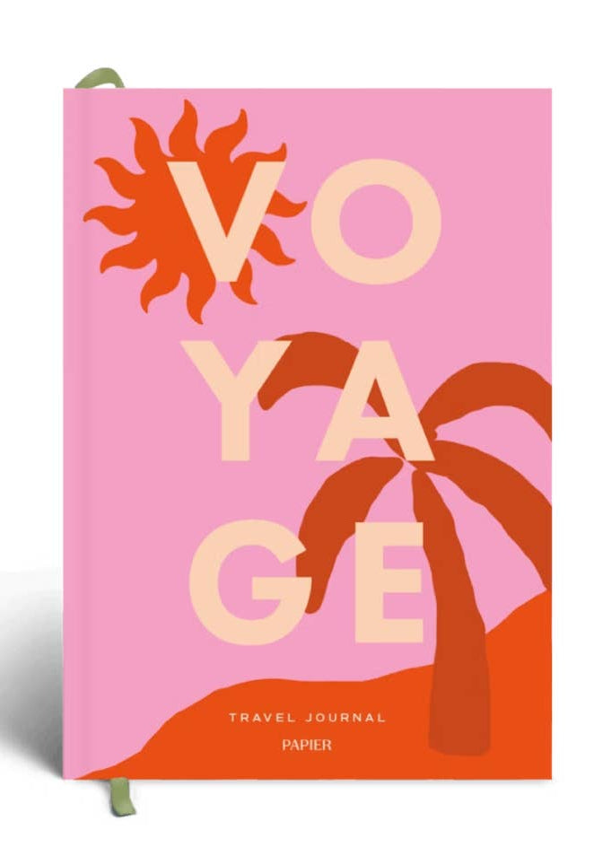 Papier - Guided Travel Journal - Voyage -
