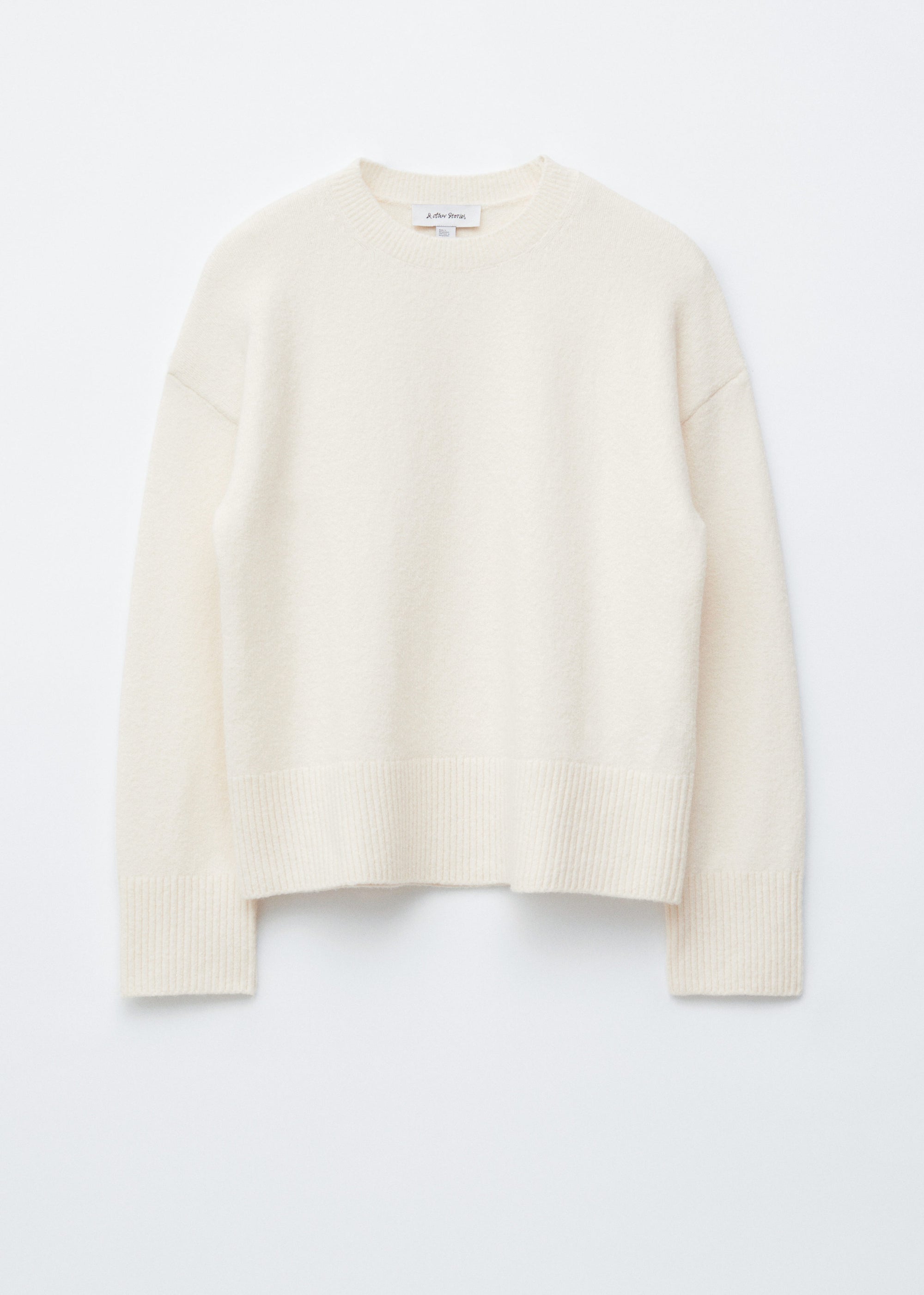 & Other Stories - Ginette Sweater - White -