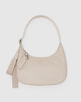 Baggu - Medium Recycled Leather Crescent Bag - Stone Auction -