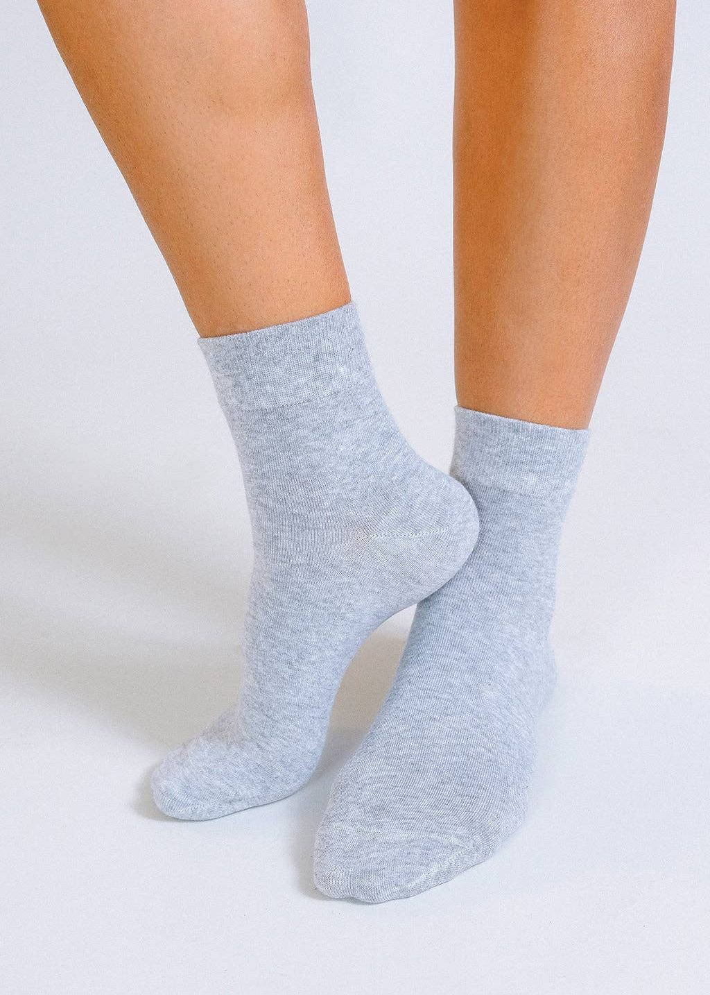 Tailored Union - Centre Socks - Heather Grey -