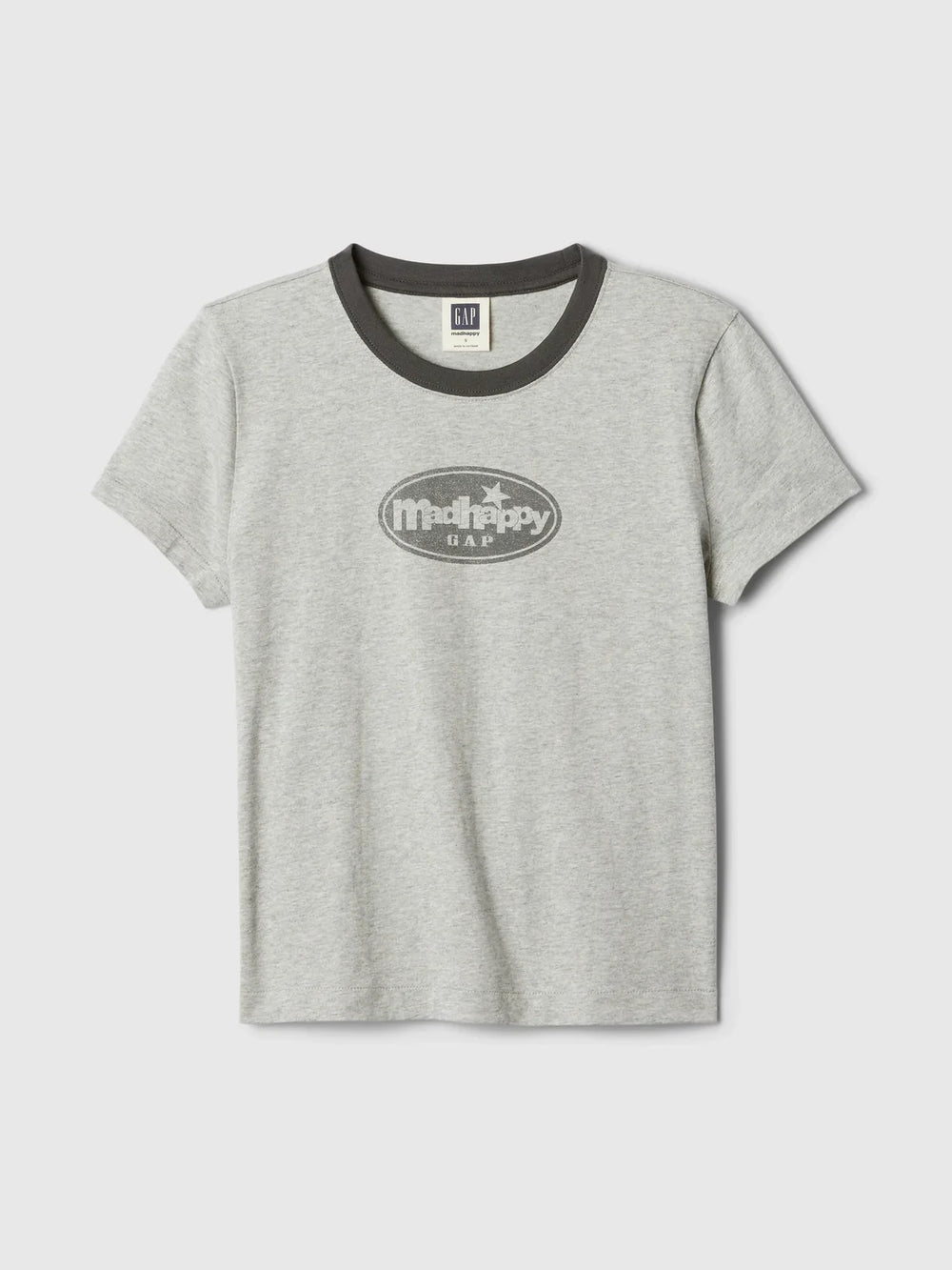 Madhappy x Gap - Ringer Tee - Grey -