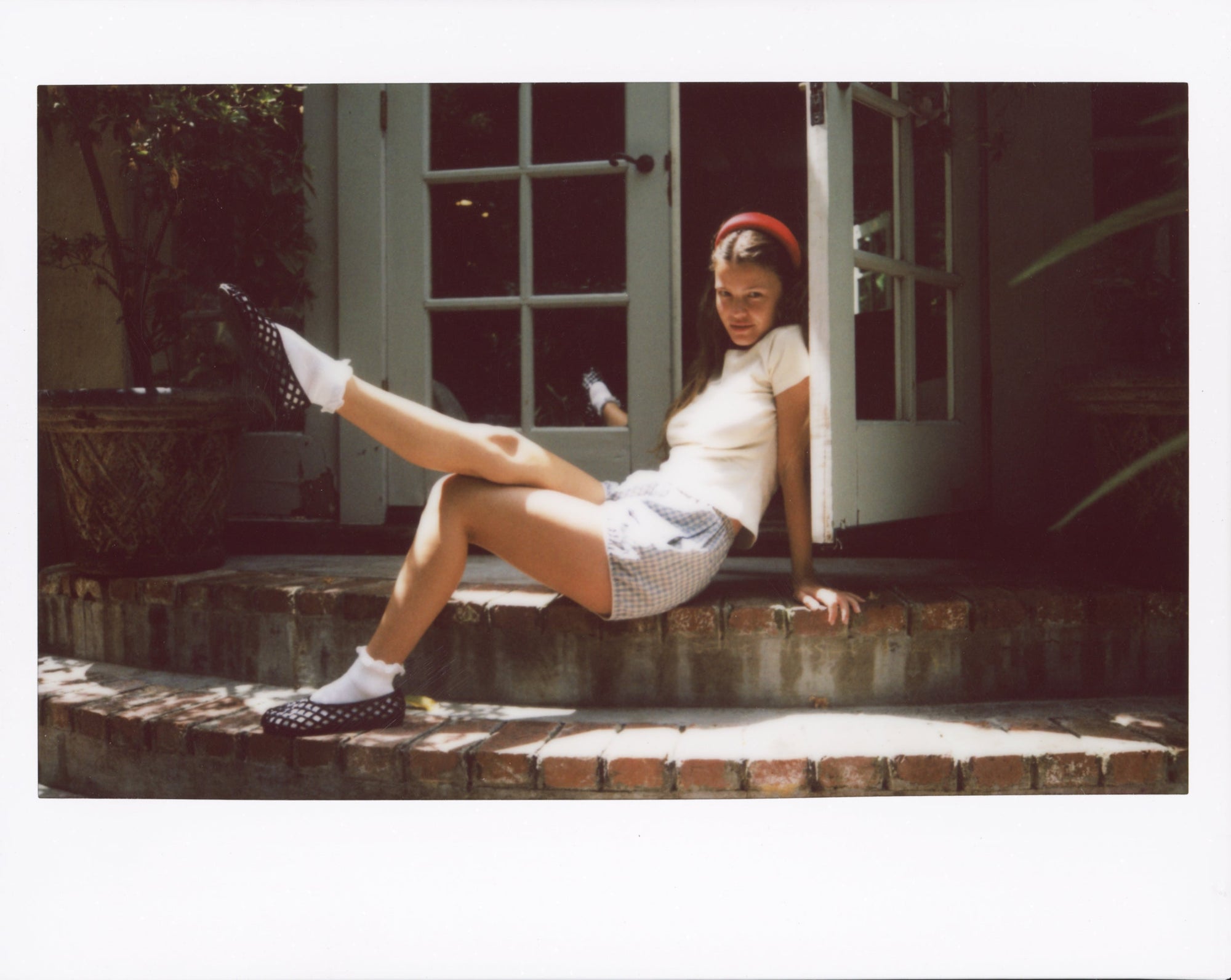 Rat Boi - Easy Bloomer Short - Sky Gingham -