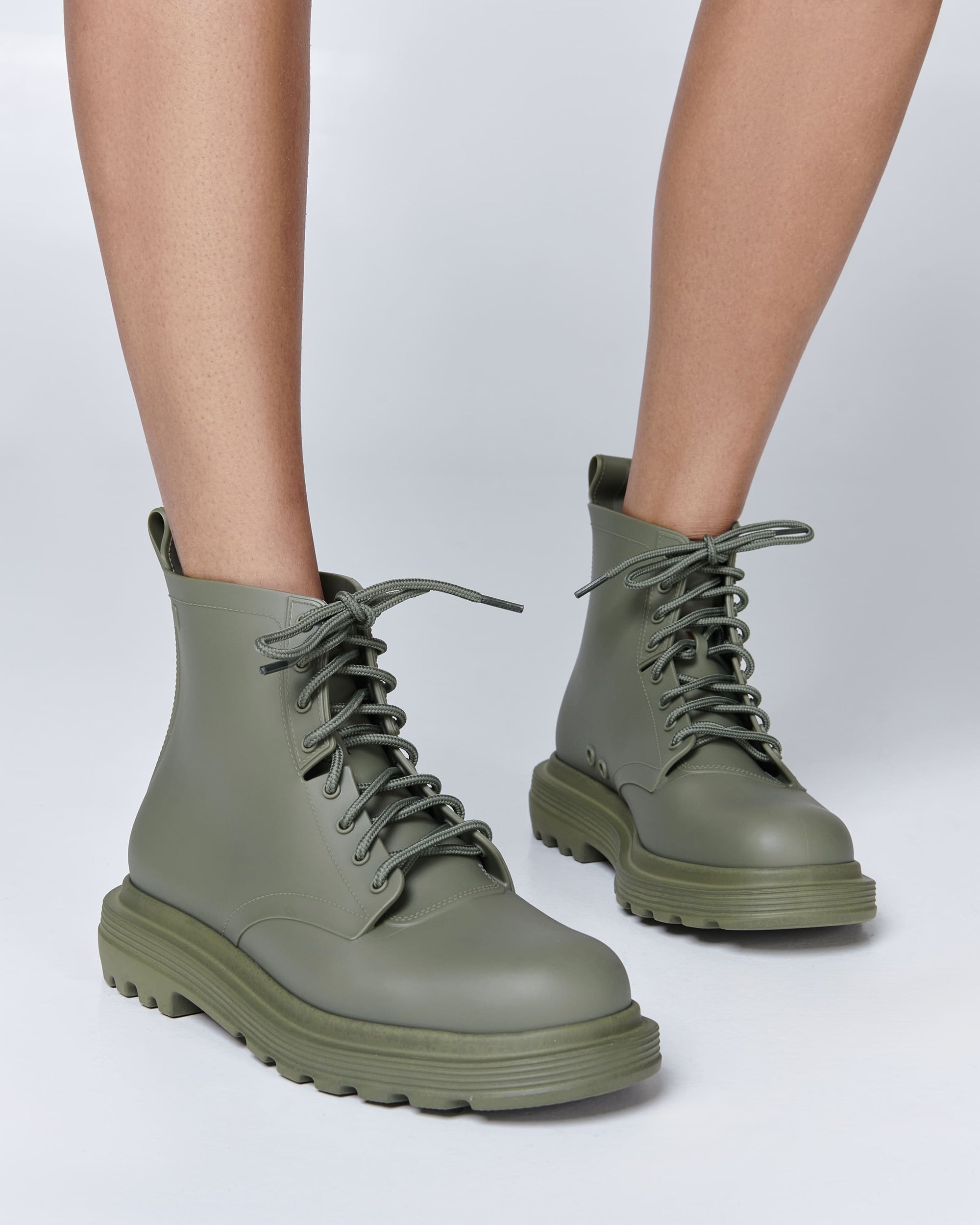 Melissa - Coturno Soft Boot - Green -