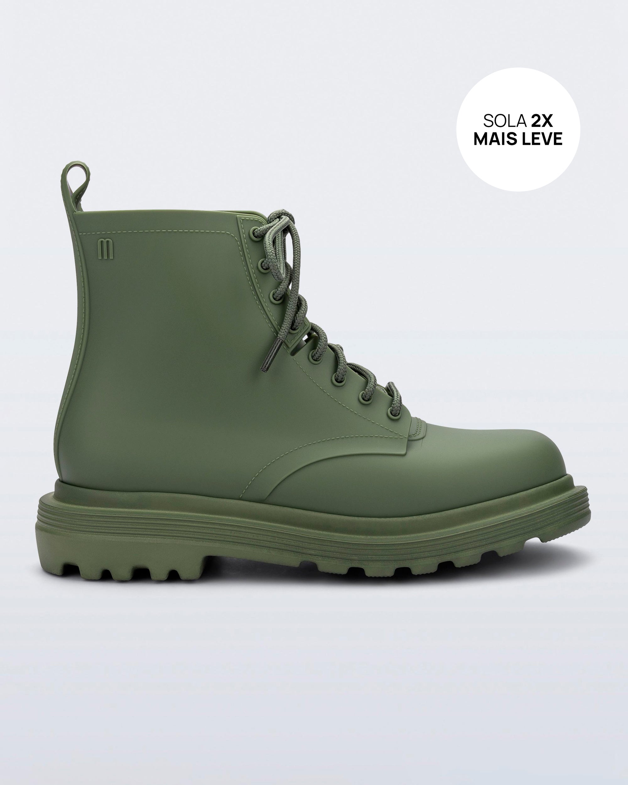Melissa - Coturno Soft Boot - Green -