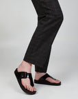 Melissa - Cozy Flip Flop - Black -