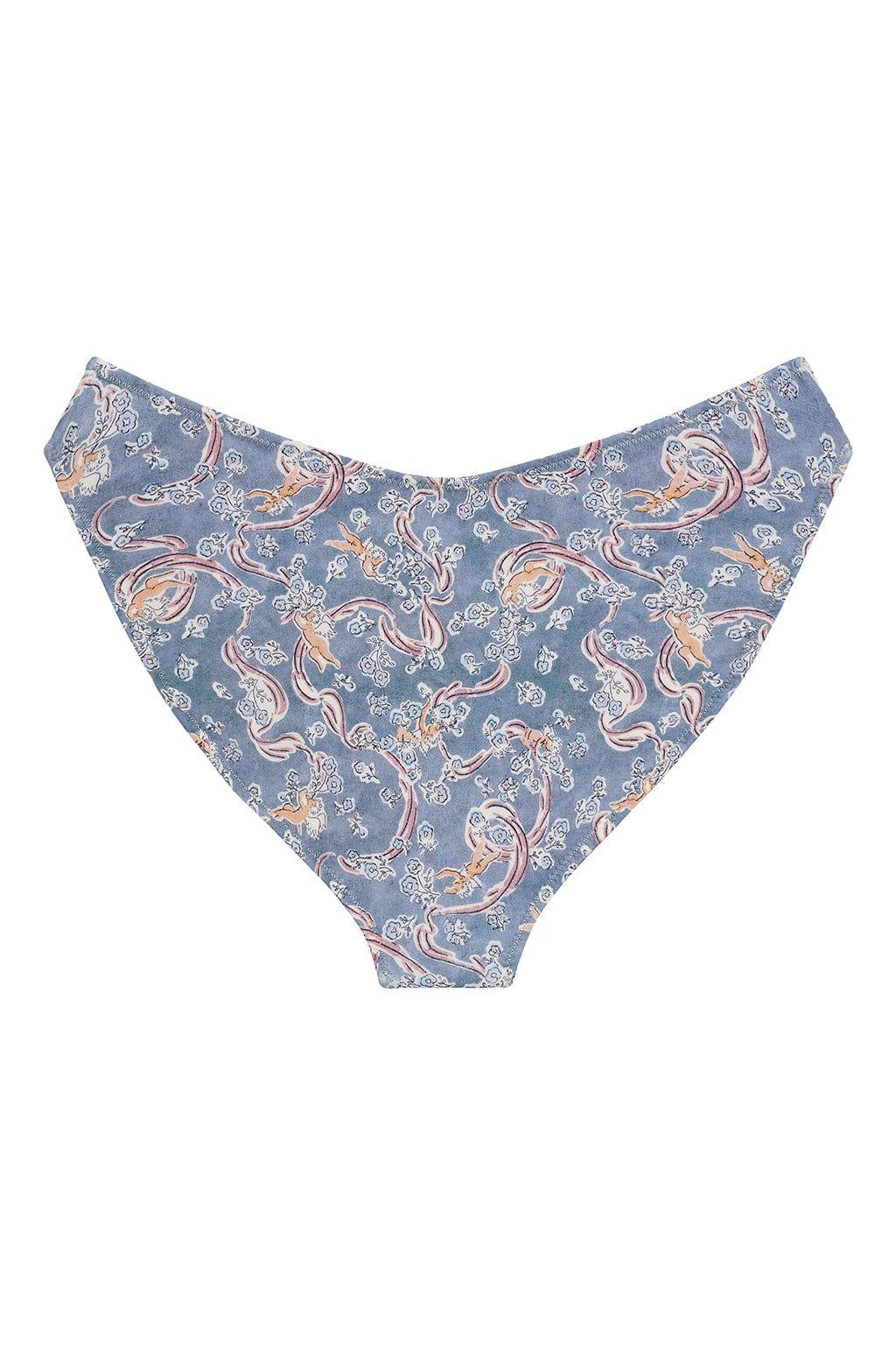 Montce - Cupid Added Coverage Lulu (Zig-Zag Stitch) Bikini Bottom -