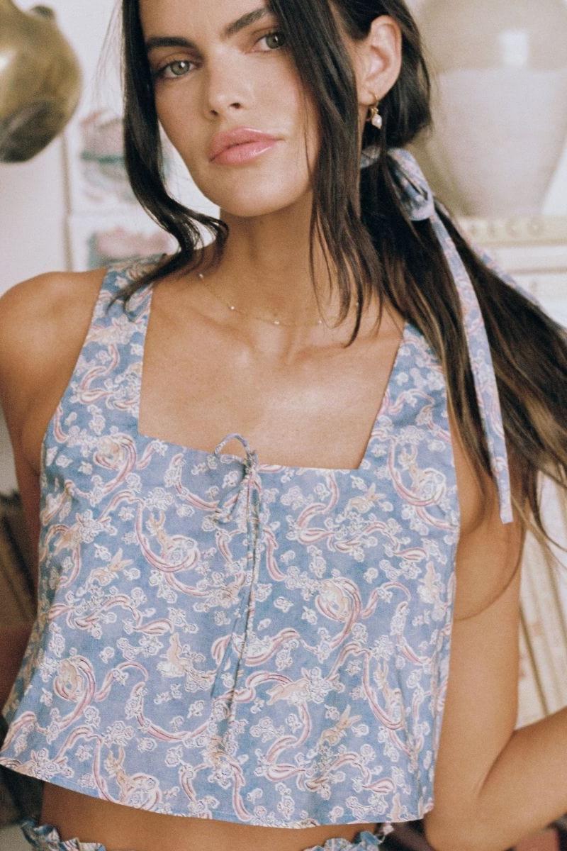 Montce - Cupid Square Neck Crop Top -