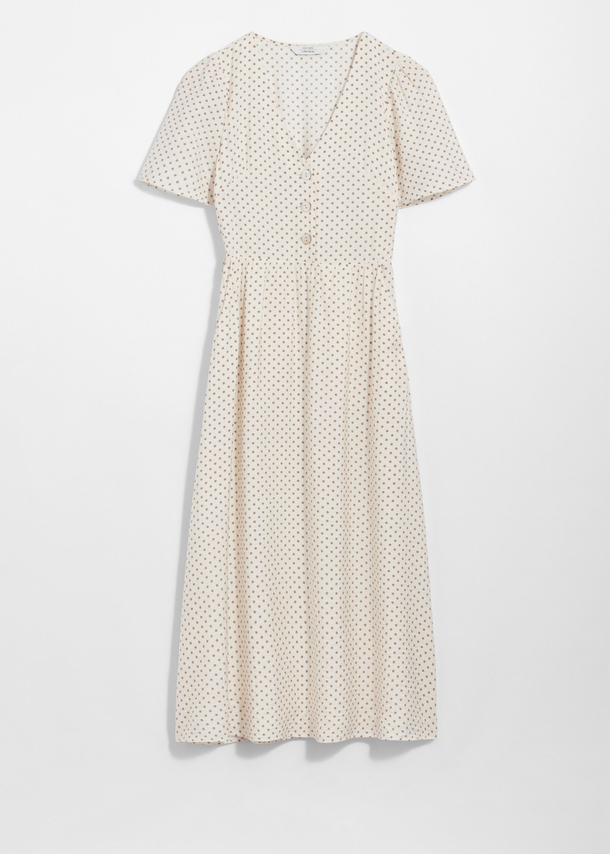& Other Stories - Mint Dress - White -