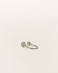 Aiori - Clover Ear Cuff - Silver -