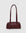 Baggu - Small Recycled Leather Bowler Bag - Mahogany -