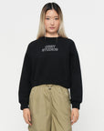 Obey - Studios Cropped Crew - Outline Black -