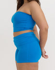 Organic Basics - Flex Tube Top - Azure Blue -