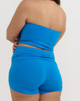 Organic Basics - Flex Tube Top - Azure Blue -