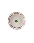 Creative Co. - Hand-Painted Stoneware Dish - Clovers -