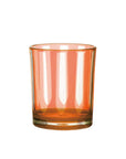Creative Co. - Stripe Drink Tumbler - Orange -