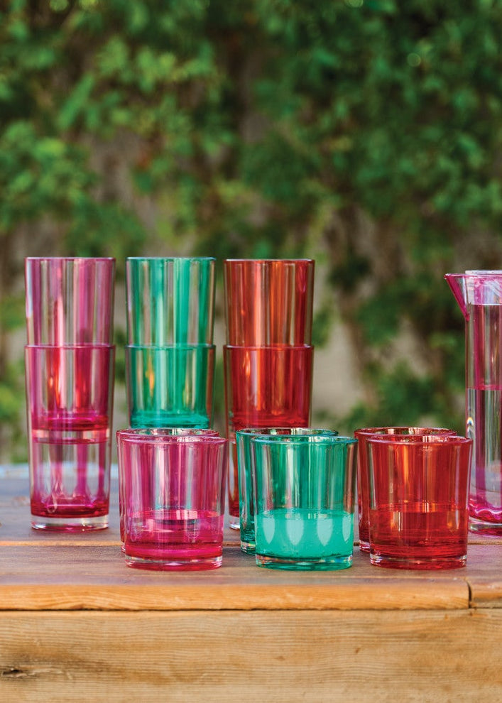 Creative Co. - Stripe Drink Tumbler - Pink -