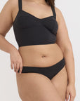 Organic Basics - Core Icon Brazilian Briefs - Black -