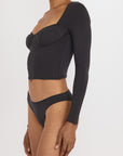 Organic Basics - Core Icon Brazilian Briefs - Black -