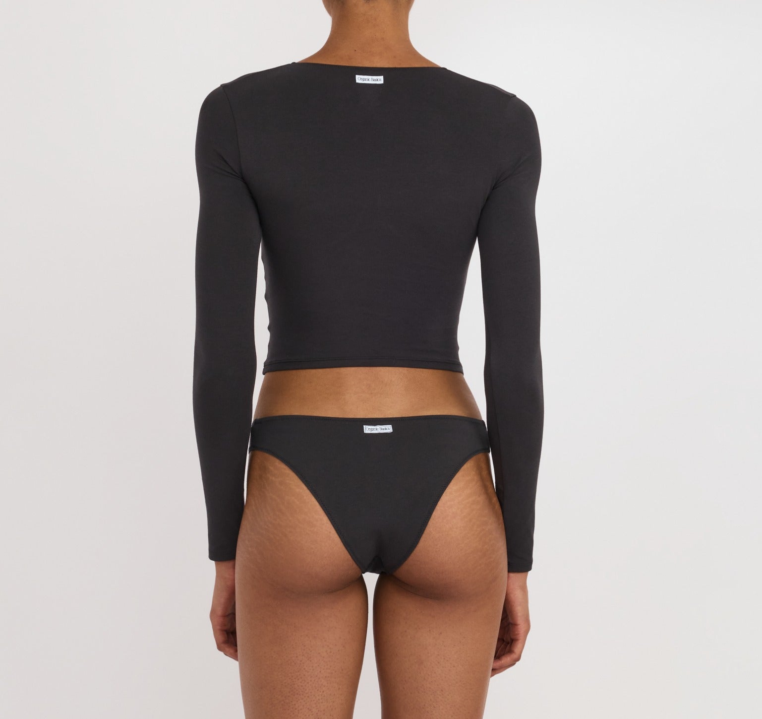 Organic Basics - Core Icon Brazilian Briefs - Black -