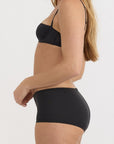 Organic Basics - Core Icon Shorty - Black -